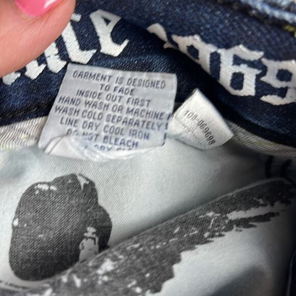 COOGI Vintage Y2K Men's Straight Leg Dark Wash Jeans 38X34 - Picture 13 of 13